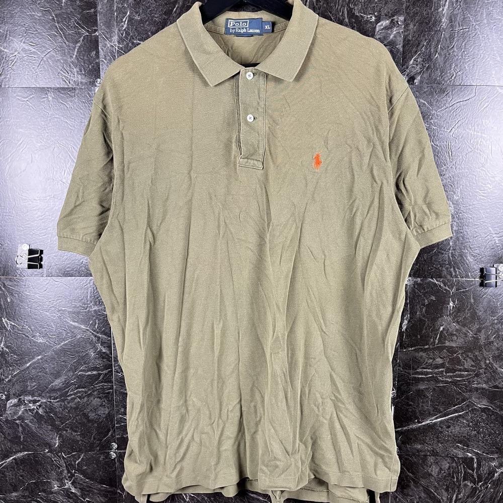 Polo Ralph Lauren Men's Green Polo Shirt XL